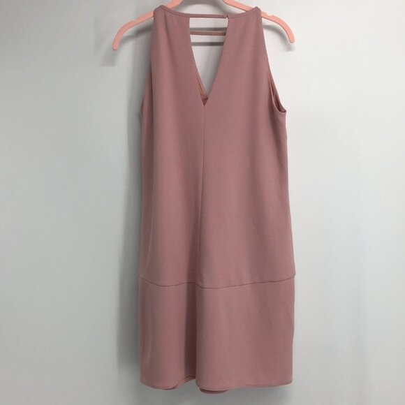 NWT Pink Sam  Edelman keyhole neck shift mini dress size 4 - Picture 4 of 15